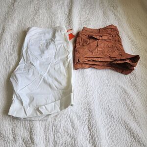 Heart of Paml & Arizona Jean Co Junior's Short Size 17 Lot of 2